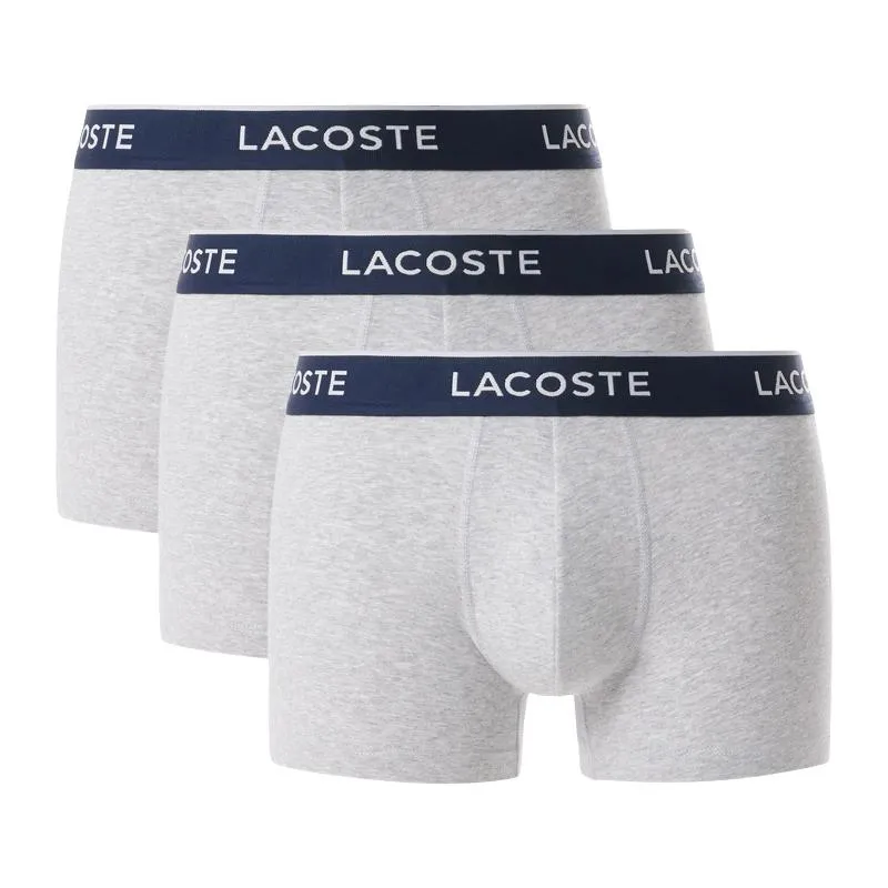 Boxers Lacoste Gris Vigore 3 Unidades