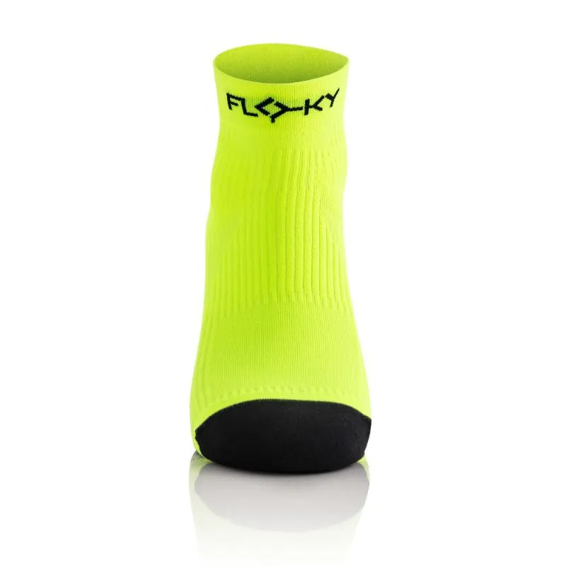 Calcetines Floky Multisport GRF Short Amarillo Fluor
