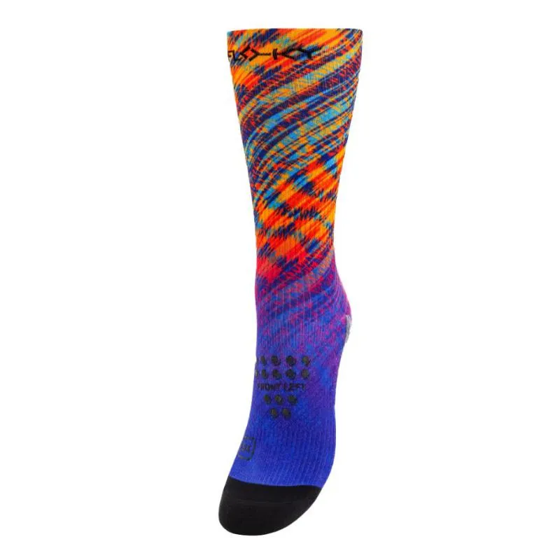 Calcetines Floky S-Mash 3D Fantasy Rio Naranja Azul
