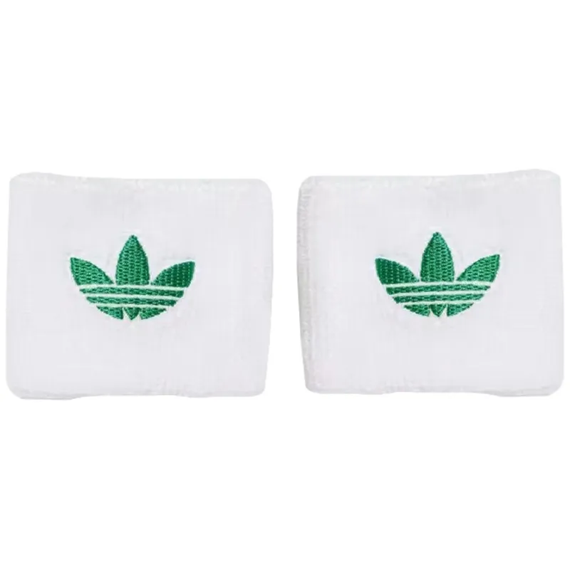 Muñequeras Adidas Originals Tenis Blanco 2 Unidades