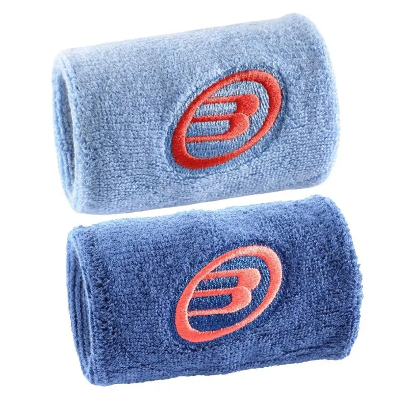 Muñequeras Bullpadel BPMU253 I Azul Celeste Azul Sombra
