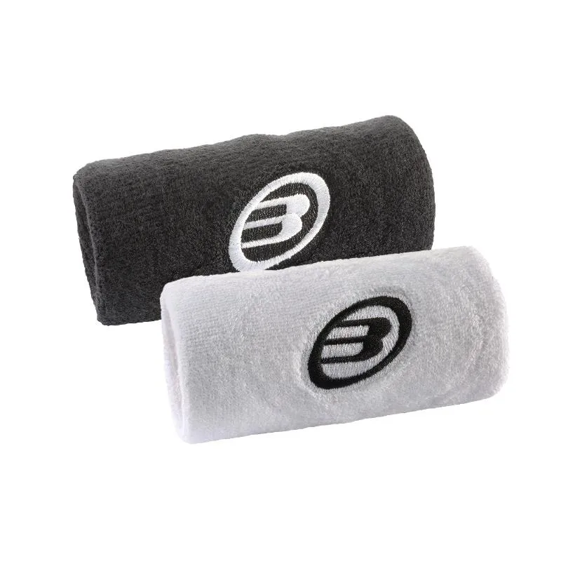 Muñequeras Bullpadel BPMU262 Negro Blanco