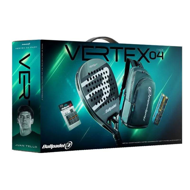 Pack Bullpadel Vertex 04 Comfort Pro Line 2026