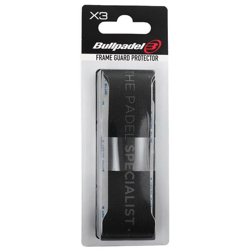 Protector Bullpadel Frame Guard Negro 3 Unidades