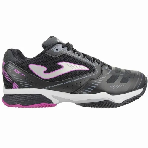 Zapatillas de Padel Joma Set 2201 Negro Fucsia Mujer